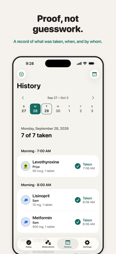 Sureday screenshot