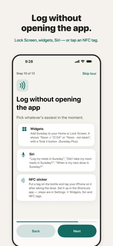 Sureday screenshot